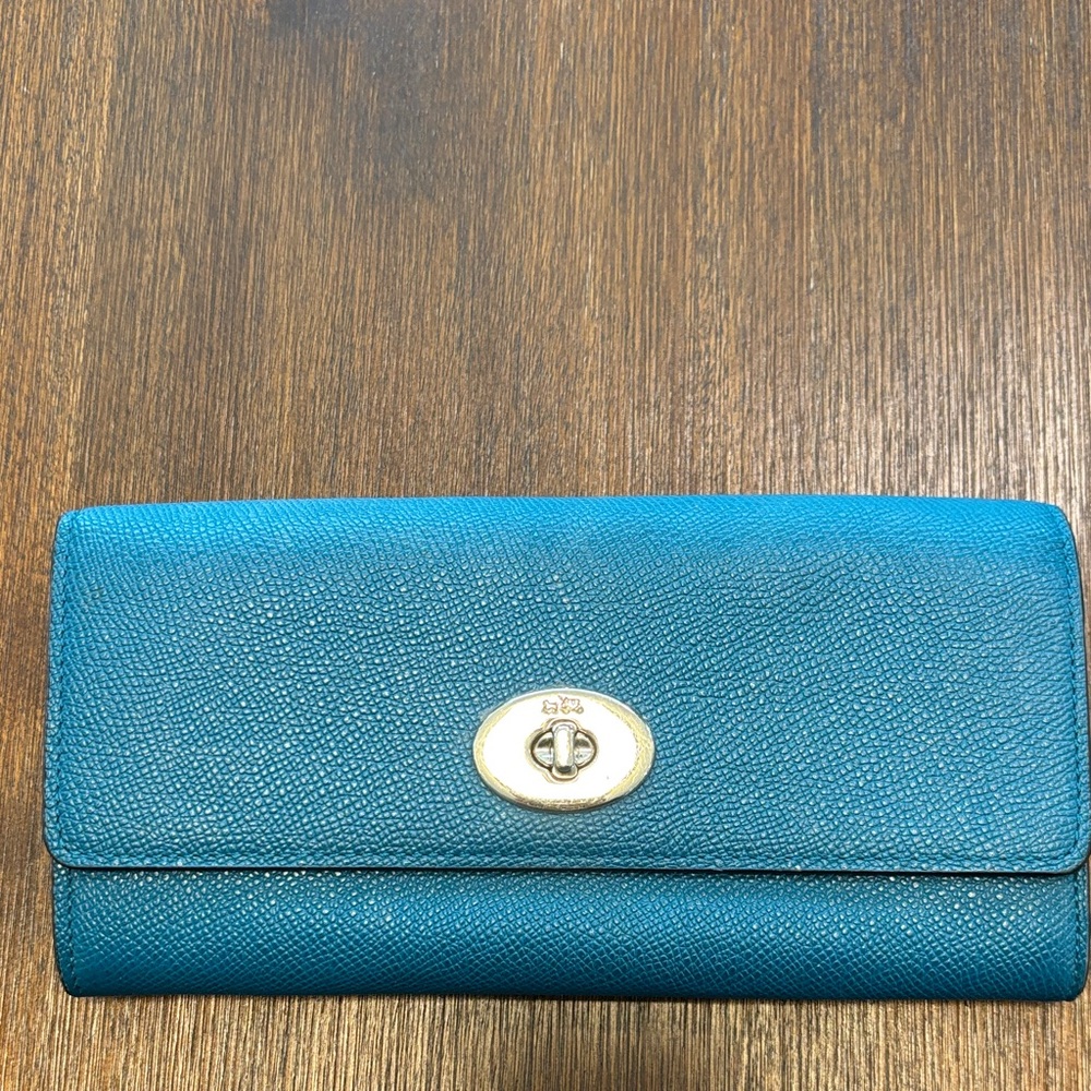 Coach Teal Women's Wallet